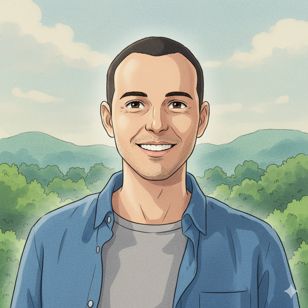 A very original Ghibli style generated image of me